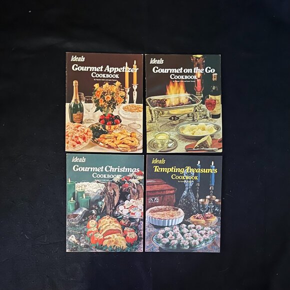 4 – Vintage ‘Ideals’ Gourmet Cookbooks - Picture 1 of 12